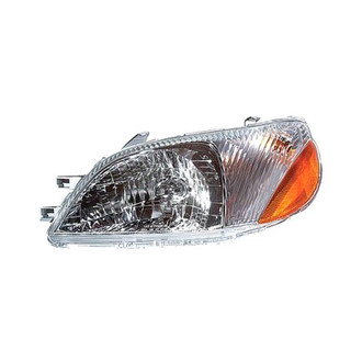 Replace® TO2502134 - Driver Side Replacement Headlight (Standard Line)