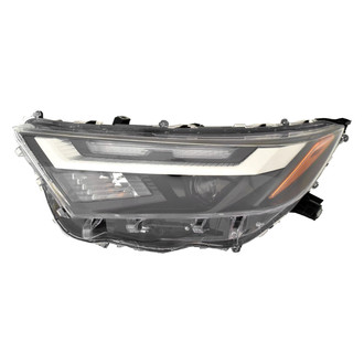 Replace® - Driver Side Replacement Headlight (CAPA Certified)