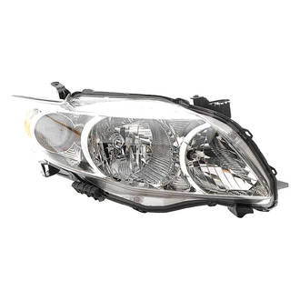 Replace® - Passenger Side Replacement Headlight (CAPA Certified)
