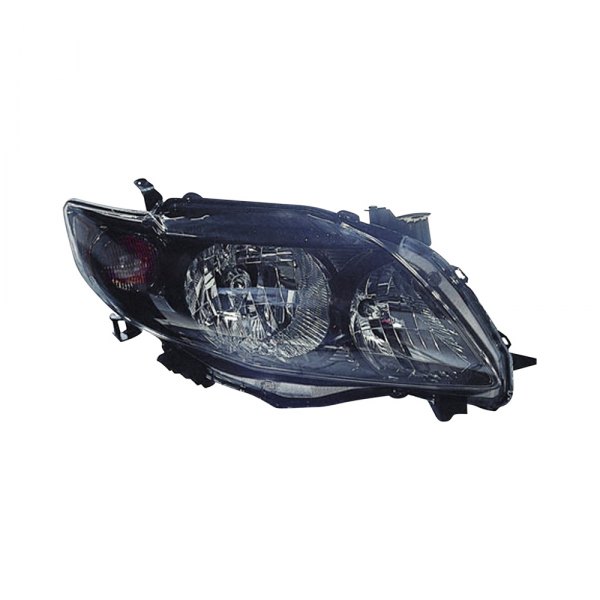 Replace® - Passenger Side Replacement Headlight, Toyota Corolla