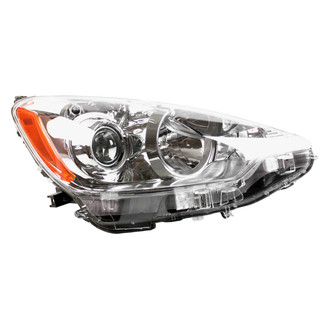 Replace® - Passenger Side Replacement Headlight (CAPA Certified)