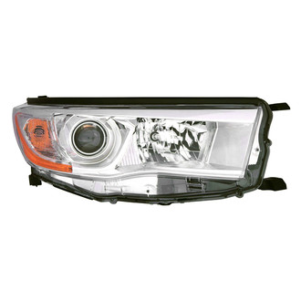 Replace® - Passenger Side Replacement Headlight (CAPA Certified)