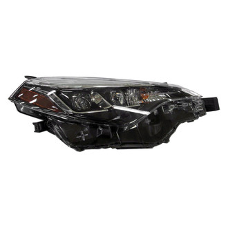 Replace® - Passenger Side Replacement Headlight (CAPA Certified)