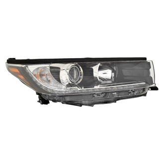 Replace® - Passenger Side Replacement Headlight (CAPA Certified)