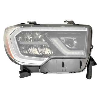 Replace® - Passenger Side Replacement Headlight (CAPA Certified)