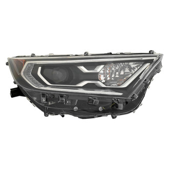 Replace® - Passenger Side Replacement Headlight (CAPA Certified)