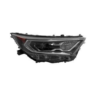 Replace® - Remanufactured Passenger Side Replacement Headlight