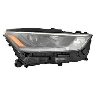 Replace® - Passenger Side Replacement Headlight (CAPA Certified)
