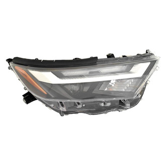 Replace® - Passenger Side Replacement Headlight (CAPA Certified)