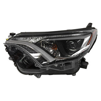 Replace® - Remanufactured OE Driver Side Replacement Headlight Lens and Housing