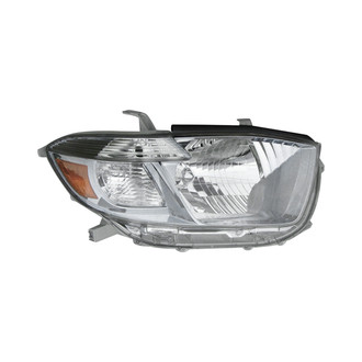 Replace® - Passenger Side Replacement Headlight Lens and Housing (CAPA Certified)
