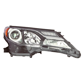 Replace® - Passenger Side Replacement Headlight Lens and Housing (CAPA Certified)