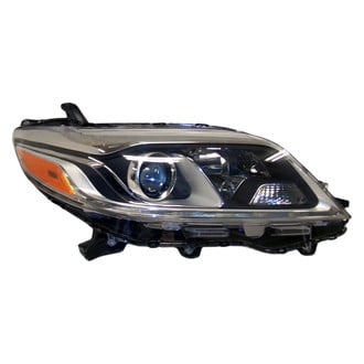 Replace® TO2519154NIQ - Remanufactured Passenger Side Replacement Headlight Lens and Housing