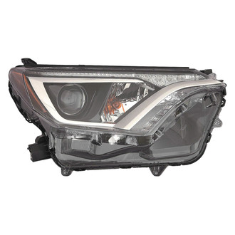 Replace® - Remanufactured OE Passenger Side Replacement Headlight Lens and Housing