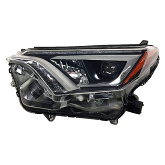 Replace® - Remanufactured Passenger Side Replacement Headlight Lens and Housing