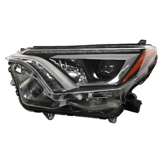Replace® - Remanufactured OE Passenger Side Replacement Headlight Lens and Housing