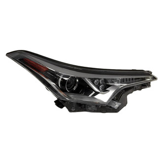 Replace® - Remanufactured Passenger Side Replacement Headlight Lens and Housing