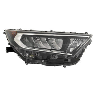 Replace® - Passenger Side Replacement Headlight Lens and Housing (CAPA Certified)