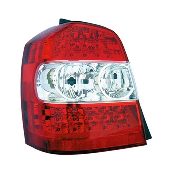 Replace® - Driver Side Replacement Tail Light Lens and Housing, Toyota Highlander