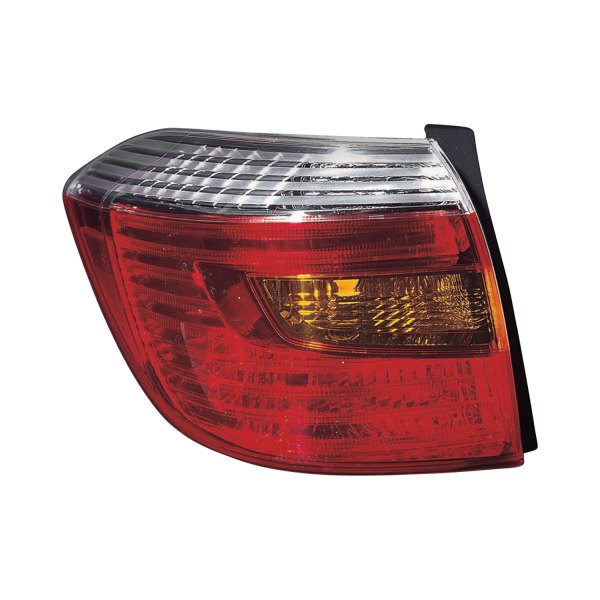 Replace® - Driver Side Replacement Tail Light, Toyota Highlander