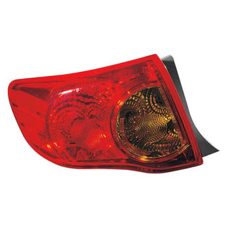 Replace® - Driver Side Outer Replacement Tail Light (CAPA Certified)