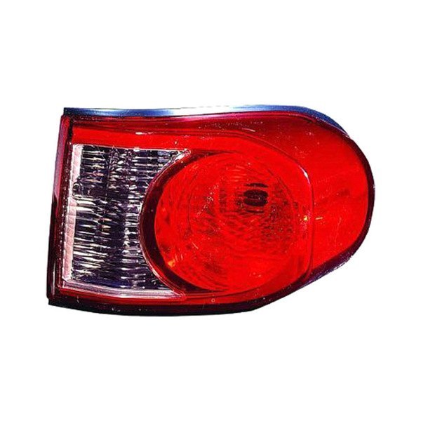 Replace® - Passenger Side Replacement Tail Light Lens and Housing, Toyota FJ Cruiser