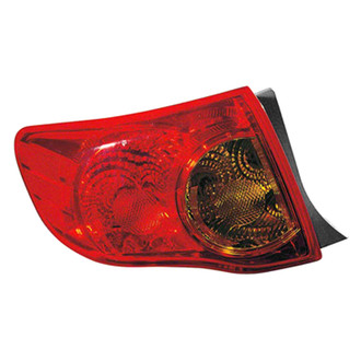 Replace® - Driver Side Outer Replacement Tail Light (CAPA Certified)