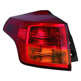 Replace® - Driver Side Outer Replacement Tail Light Lens and Housing (CAPA Certified)