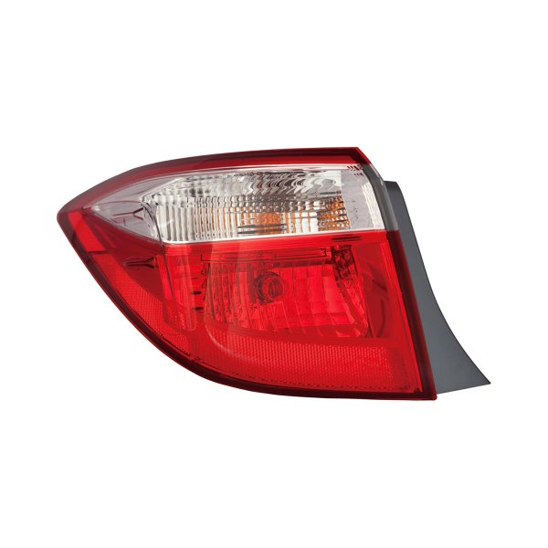 Replace® - Driver Side Outer Replacement Tail Light, Toyota Corolla