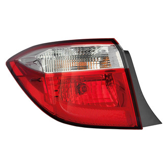 Replace® - Driver Side Outer Replacement Tail Light (CAPA Certified)