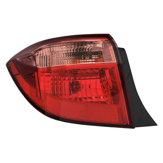 Replace® - Driver Side Outer Replacement Tail Light (CAPA Certified)