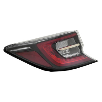 Replace® - Black LED Tail Lights