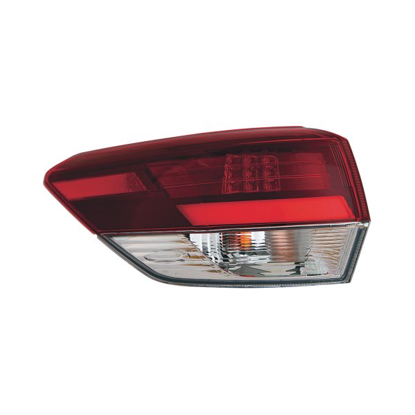 Replace® - Driver Side Outer Replacement Tail Light, Toyota Highlander