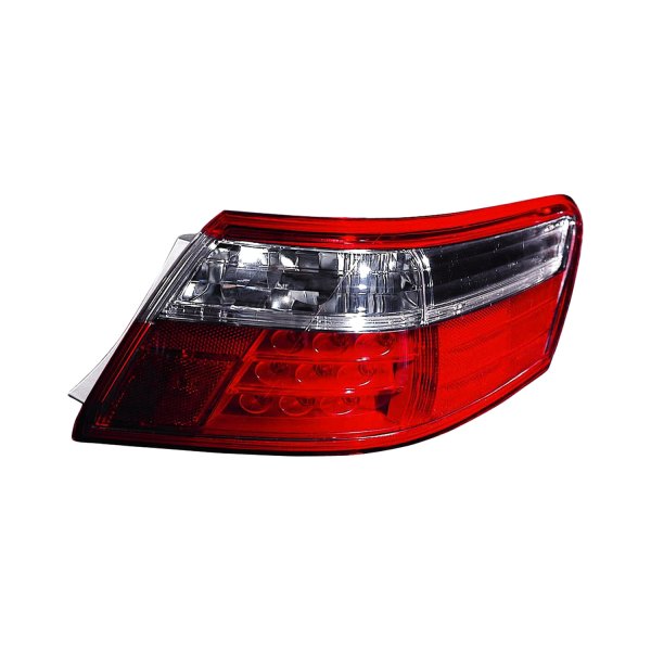 Replace® - Passenger Side Outer Replacement Tail Light Lens and Housing, Toyota Camry