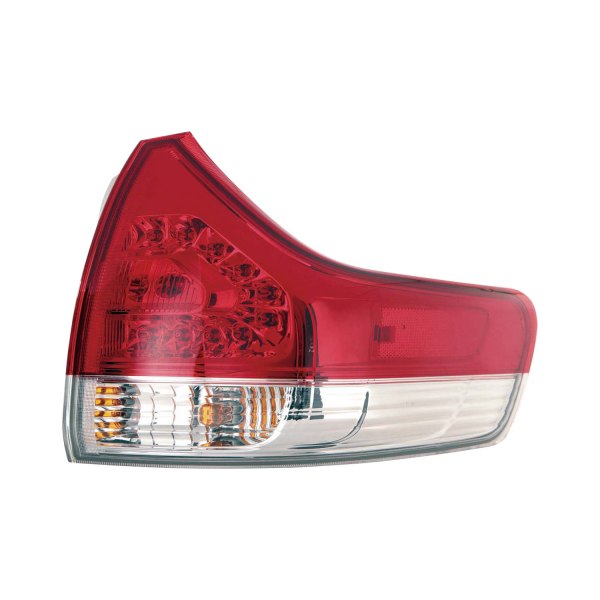 Replace® - Passenger Side Outer Replacement Tail Light (Remanufactured OE), Toyota Sienna
