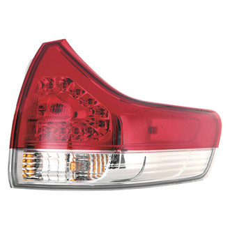 Replace® - Passenger Side Outer Replacement Tail Light (CAPA Certified)