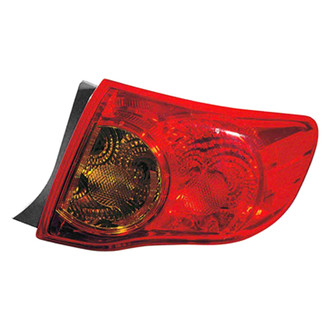 Replace® - Passenger Side Outer Replacement Tail Light (CAPA Certified)