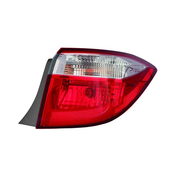 Replace® - Passenger Side Outer Replacement Tail Light (Remanufactured OE), Toyota Corolla