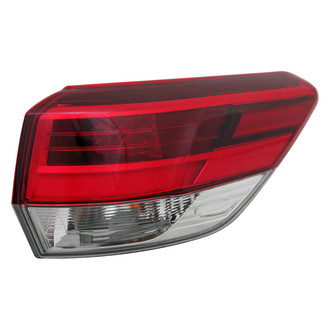 Replace® - Passenger Side Outer Replacement Tail Light (CAPA Certified)