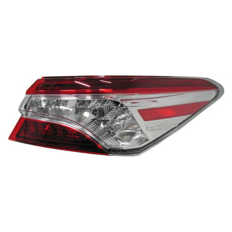 Replace® - Passenger Side Outer Replacement Tail Light (Standard Line)