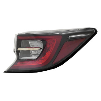 Replace® TO2805146 - Passenger Side Outer Replacement Tail Light Lens and Housing (Standard Line)