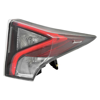 Replace® - Passenger Side Upper Replacement Tail Light Lens and Housing (CAPA Certified)