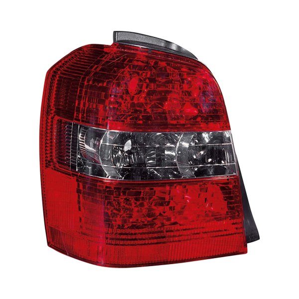 Replace® - Driver Side Replacement Tail Light Lens and Housing (Remanufactured OE), Toyota Highlander