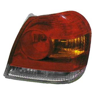 Replace® - Driver Side Replacement Tail Light Lens and Housing (Standard Line)