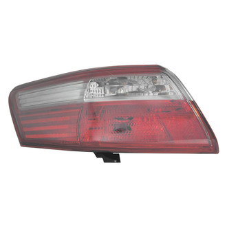Replace® - Driver Side Outer Replacement Tail Light Lens and Housing (Standard Line)