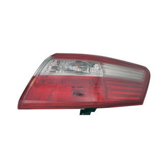 Replace® - Passenger Side Outer Replacement Tail Light Lens and Housing (Standard Line)