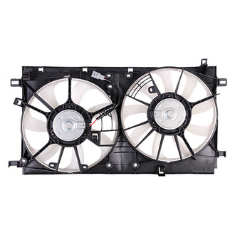 Replace® - Dual Radiator and Condenser Fan Assembly