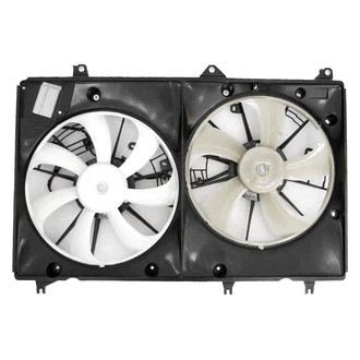 Replace® - Dual Radiator and Condenser Fan Assembly
