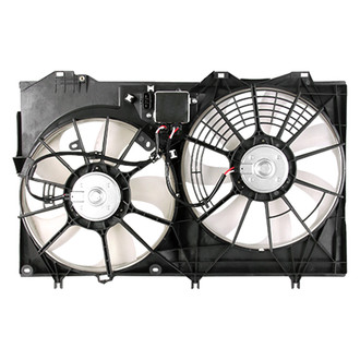 Replace® - Dual Radiator and Condenser Fan Assembly