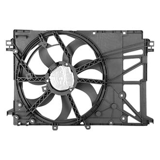 Replace® - Dual Radiator and Condenser Fan Assembly
